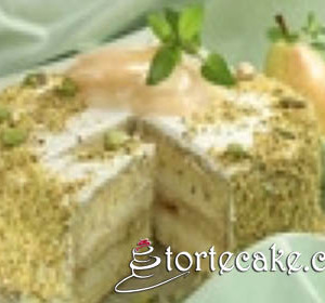 Torta od pistaća i krušaka
